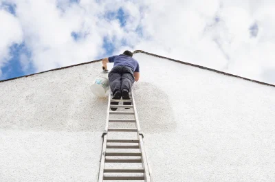Peinture extérieure à la Biolle — façades et ravalement
